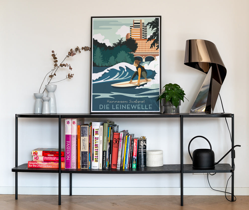 Hannover Leinewelle| Poster | Plakat | Illustration | Städteposter