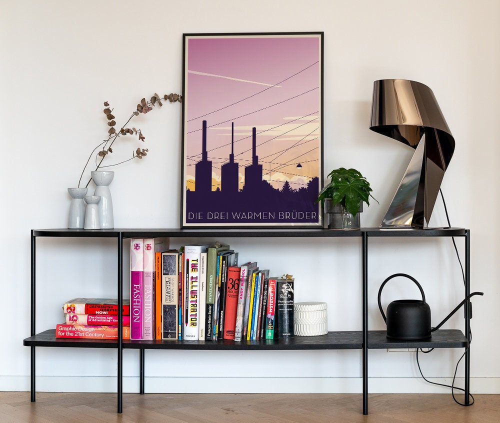 Himmel über Linden | Poster | Plakat | Illustration
