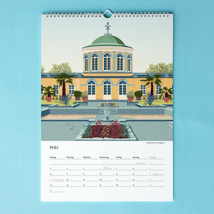 DIN A3 Jahres-Kalender Hannover 2027 | Wandkalender | Kunstkalender