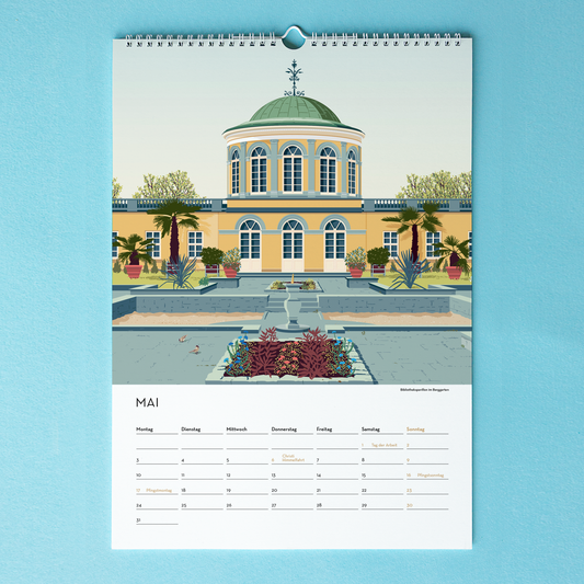 DIN A3 Jahres-Kalender Hannover 2027 | Wandkalender | Kunstkalender