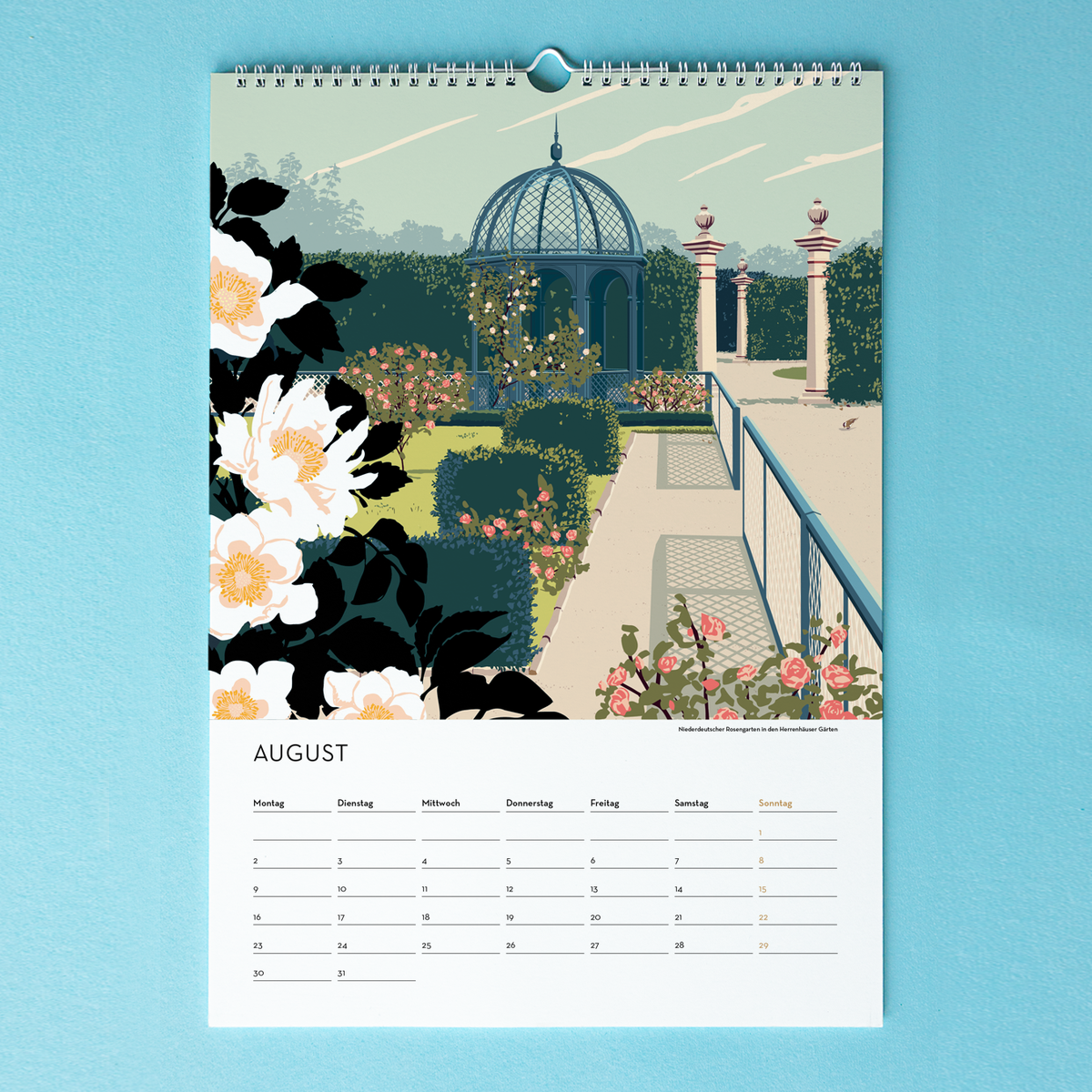 DIN A3 Jahres-Kalender Hannover 2027 | Wandkalender | Kunstkalender