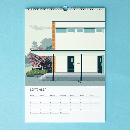 DIN A3 Jahres-Kalender Hannover 2027 | Wandkalender | Kunstkalender