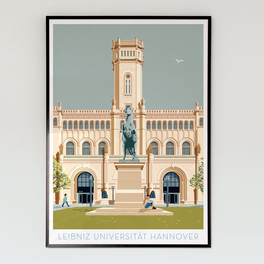 Leibniz Universität Hannover | Poster | Plakat | Illustration