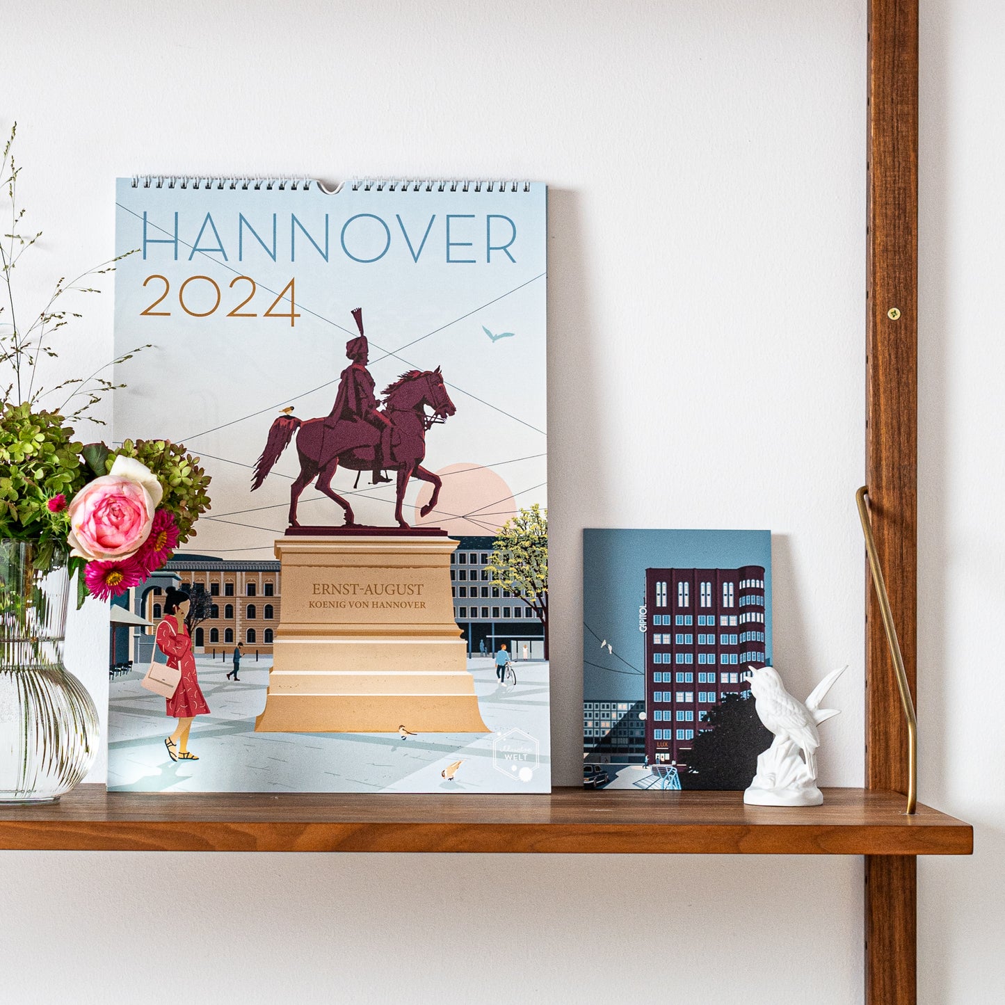 DIN A3 Jahres-Kalender Hannover 2024 | Wandkalender | Kunstkalender