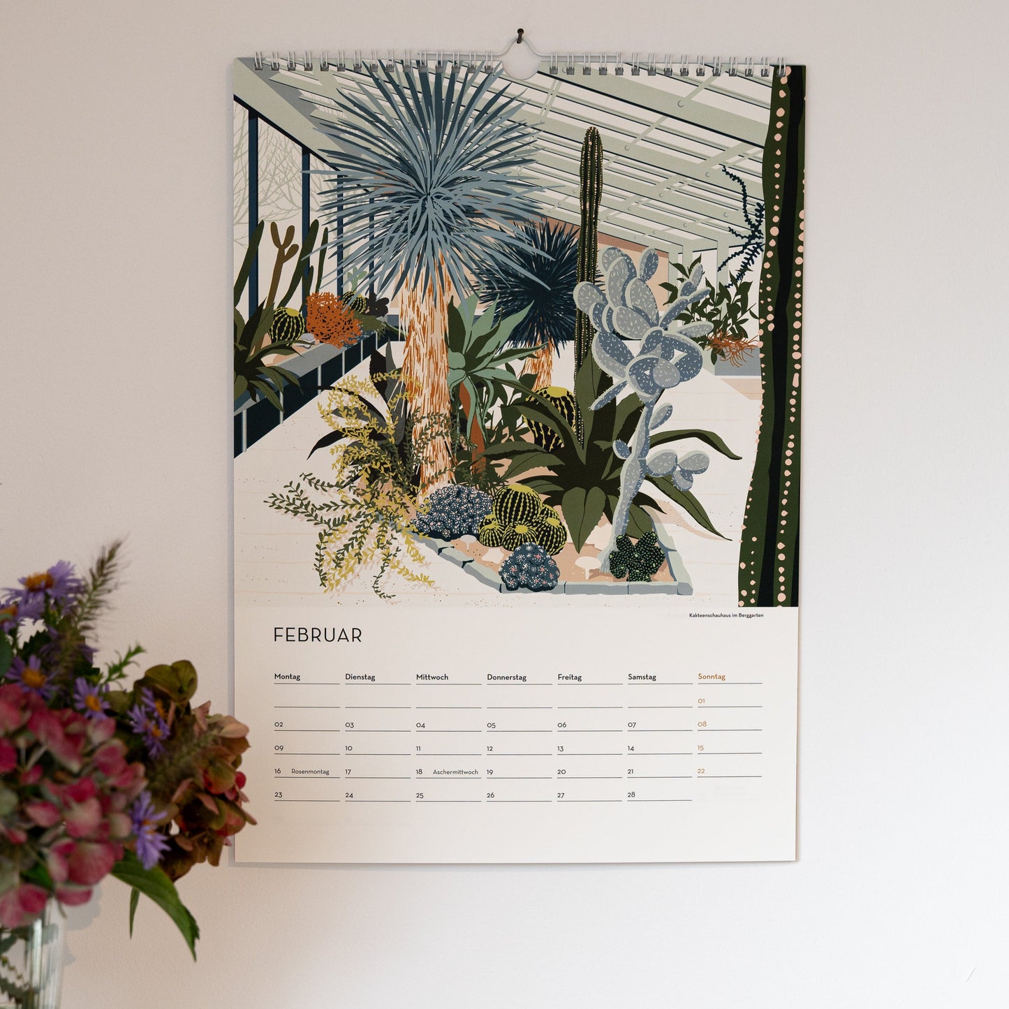 DIN A3 Jahres-Kalender Hannover 2026 | Wandkalender | Kunstkalender