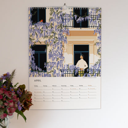 DIN A3 Jahres-Kalender Hannover 2026 | Wandkalender | Kunstkalender