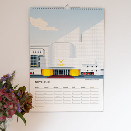 DIN A3 Jahres-Kalender Hannover 2026 | Wandkalender | Kunstkalender