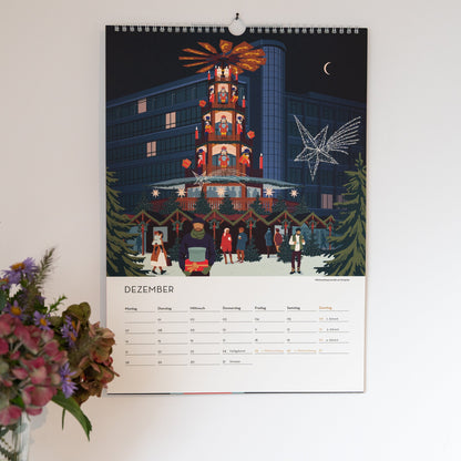 Weihnachtspyramide auf dem Kröpcke